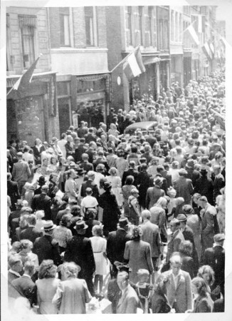 zo was het vroeger elke zaterdag op de hoogstraat 
